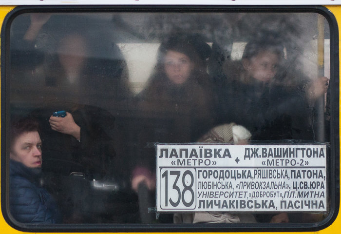 Ukrainian Marshrutkas