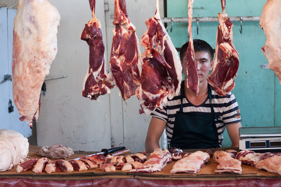 Butcher in Osh